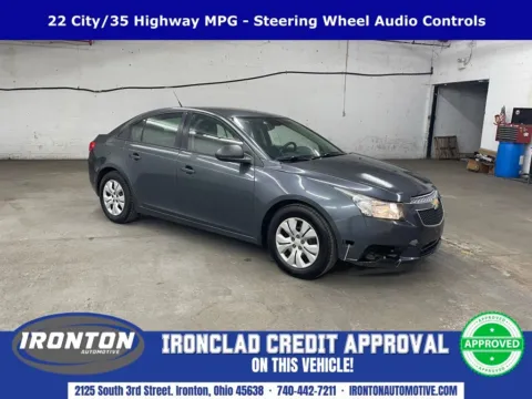 Gray 2013 Chevrolet Cruze LS for sale in Ironton, OH