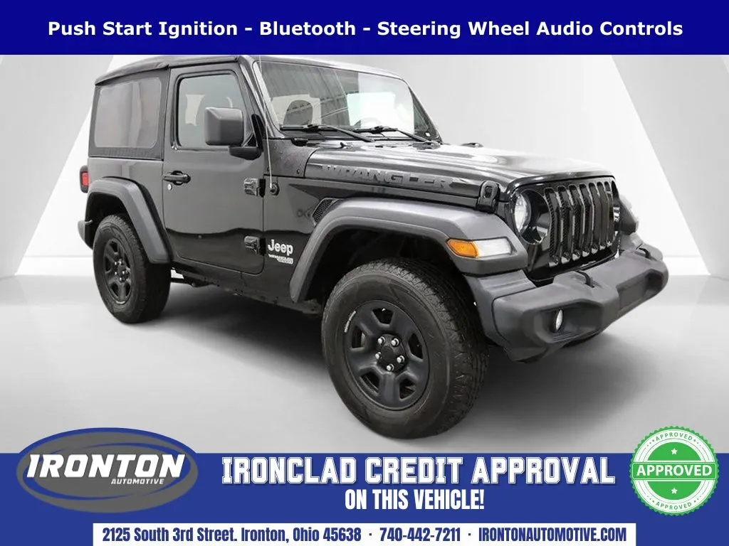 Black 2021 Jeep Wrangler Sport for sale in Ironton, OH