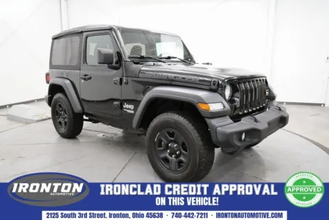 Black 2021 Jeep Wrangler Sport for sale in Ironton, OH