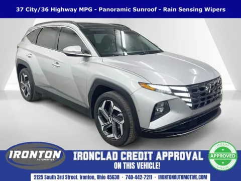 Silver 2024 Hyundai Tucson Hybrid Limited for sale in Ironton, OH