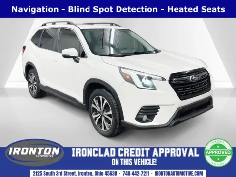 White 2023 Subaru Forester Limited for sale in Ironton, OH