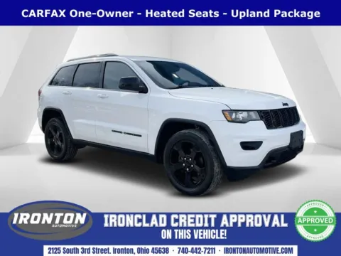 White 2018 Jeep Grand Cherokee Upland Edition for sale in Ironton, OH