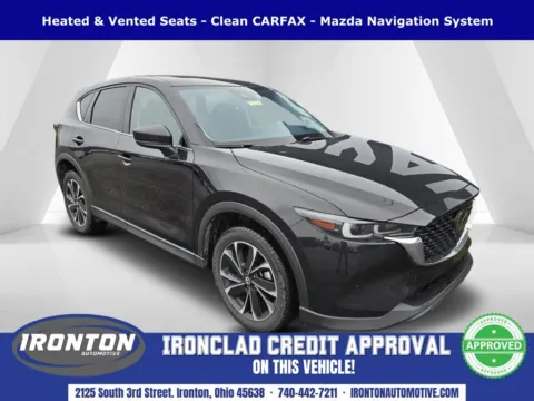 Black 2022 Mazda CX-5 2.5 S Premium Plus Package for sale in Ironton, OH