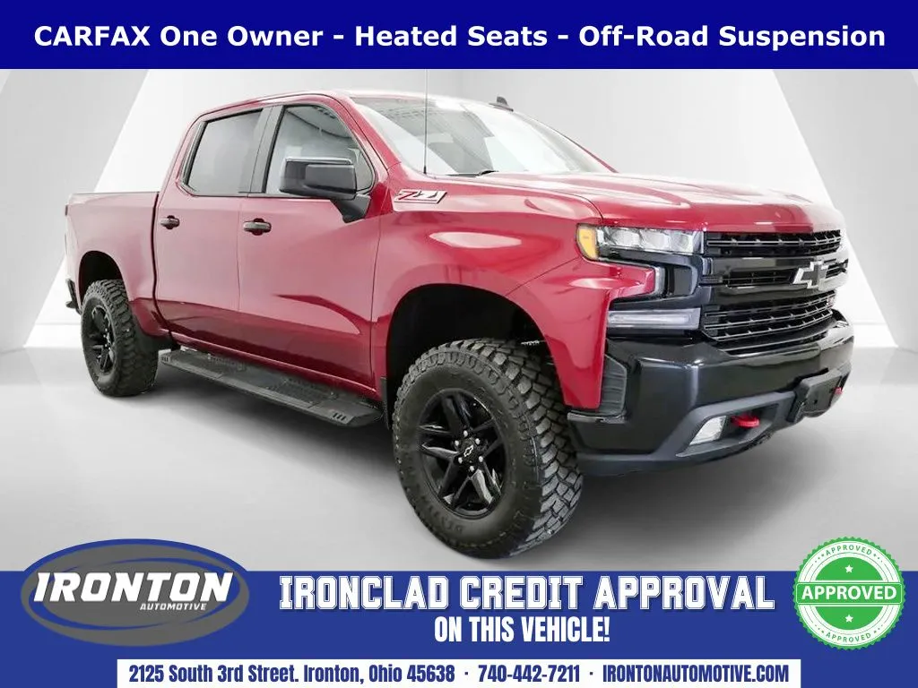 Red 2019 Chevrolet Silverado 1500 LT Trail Boss for sale in Ironton, OH