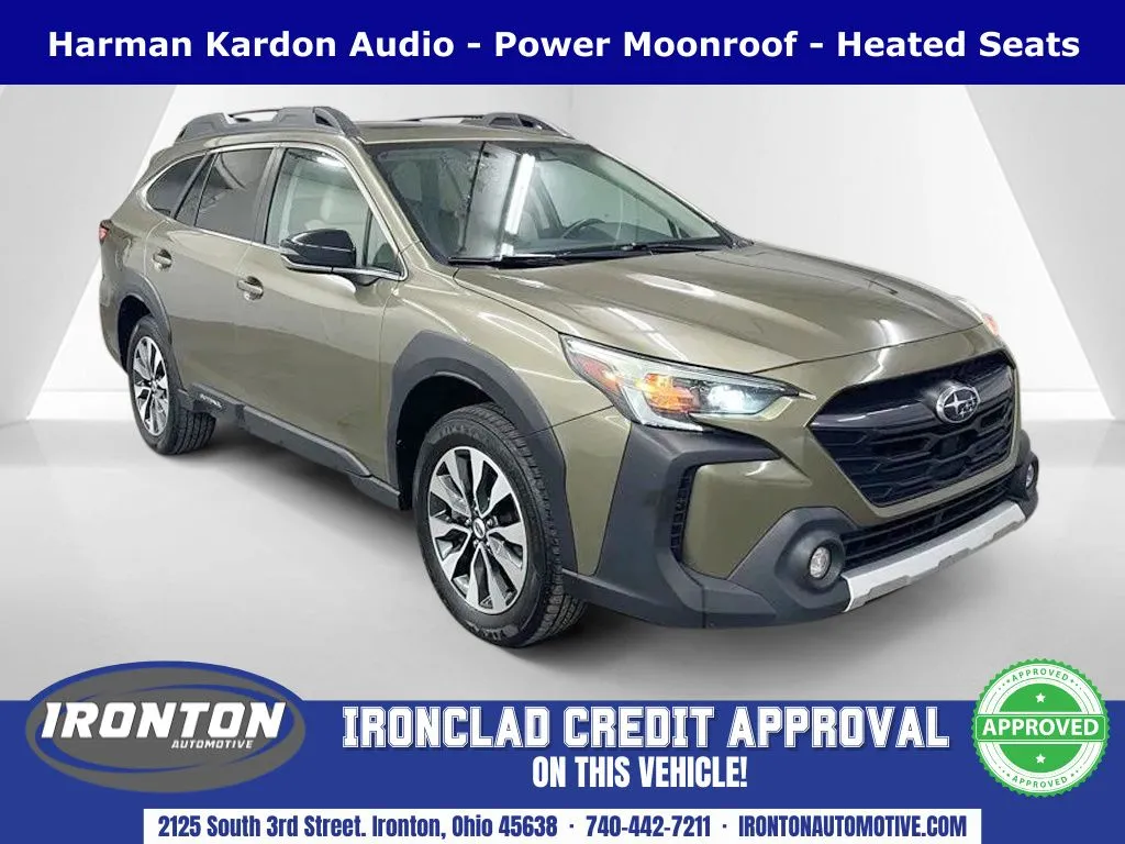 Green 2023 Subaru Outback Limited for sale in Ironton, OH