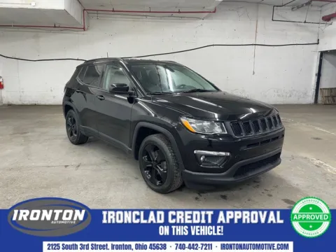 Black 2021 Jeep Compass Altitude for sale in Ironton, OH