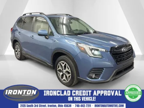 Blue 2023 Subaru Forester Premium for sale in Ironton, OH