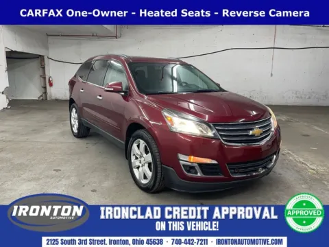 Red 2017 Chevrolet Traverse LT for sale in Ironton, OH