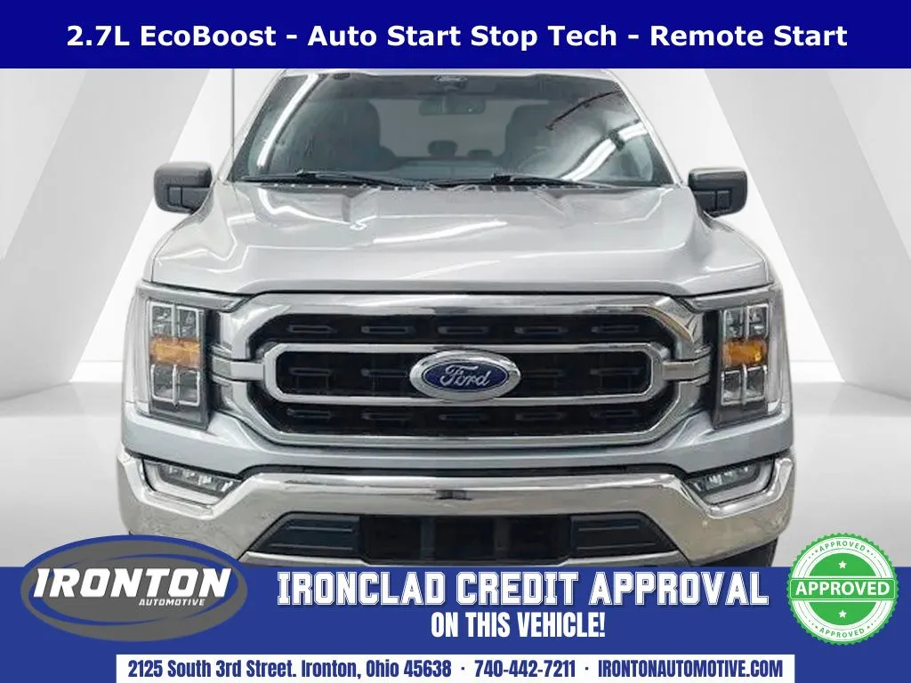 Silver 2021 Ford F-150 XLT for sale in Ironton, OH