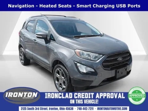 Gray 2018 Ford EcoSport SES for sale in Ironton, OH