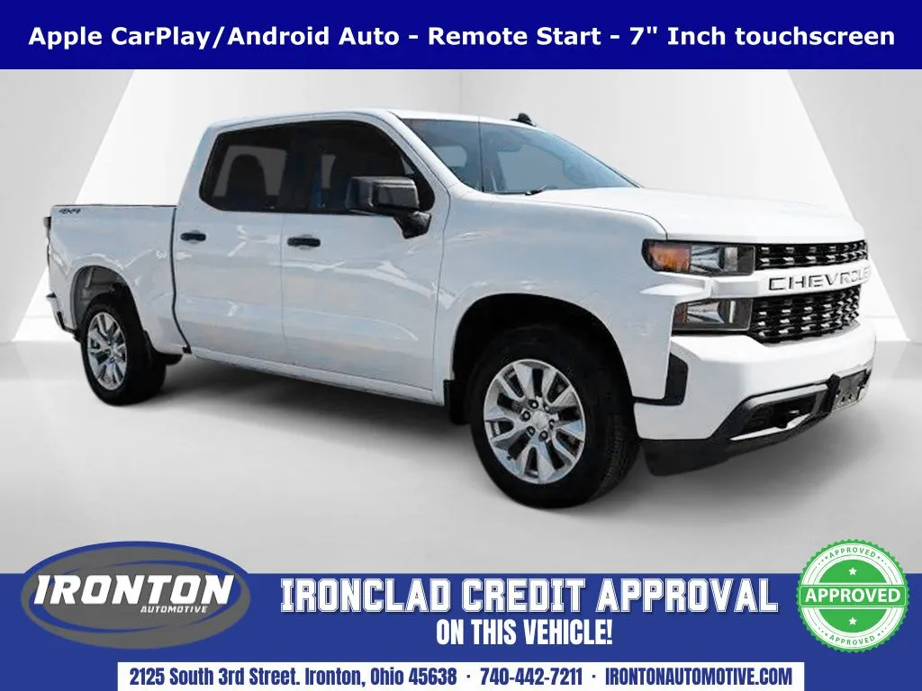 White 2022 Chevrolet Silverado 1500 LTD Custom for sale in Ironton, OH