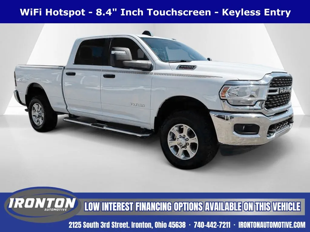 White 2024 Ram 2500 Big Horn for sale in Ironton, OH