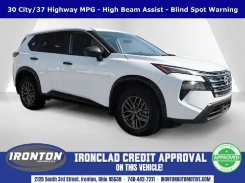 White 2024 Nissan Rogue S for sale in Ironton, OH