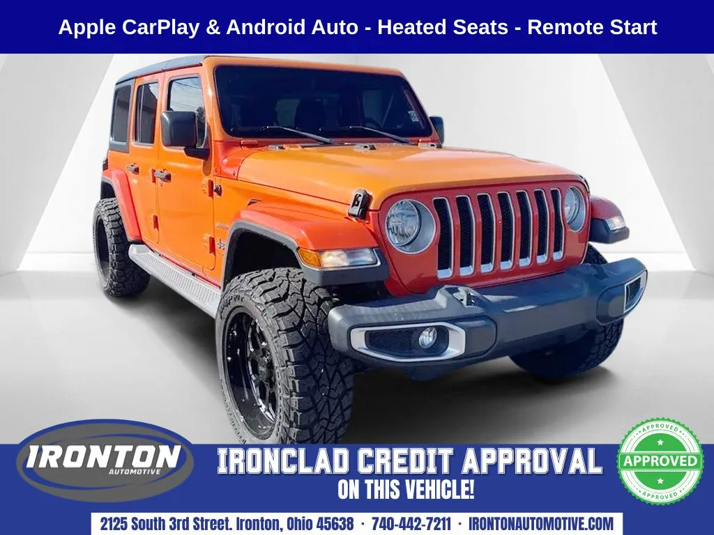 2018 Jeep Wrangler Unlimited Sahara for sale in Ironton, OH