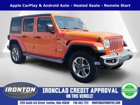 Unknown 2018 Jeep Wrangler Unlimited Sahara for sale in Ironton, OH