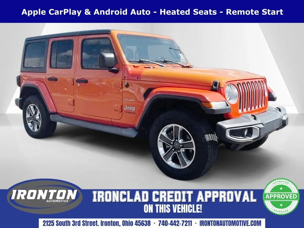 Unknown 2018 Jeep Wrangler Unlimited Sahara for sale in Ironton, OH
