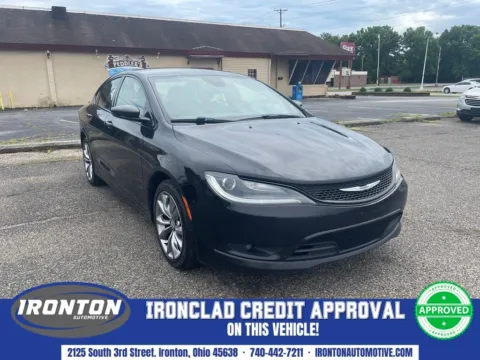 Black 2015 Chrysler 200 S for sale in Ironton, OH