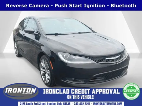 Black 2015 Chrysler 200 S for sale in Ironton, OH