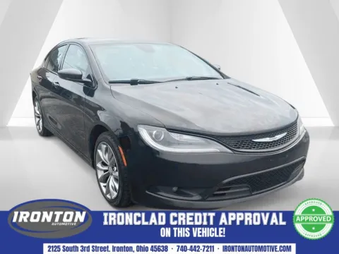 Black 2015 Chrysler 200 S for sale in Ironton, OH