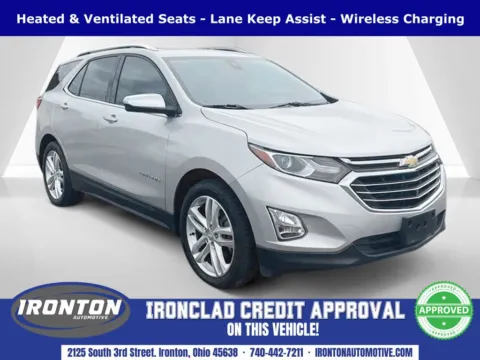 Silver 2020 Chevrolet Equinox Premier for sale in Ironton, OH
