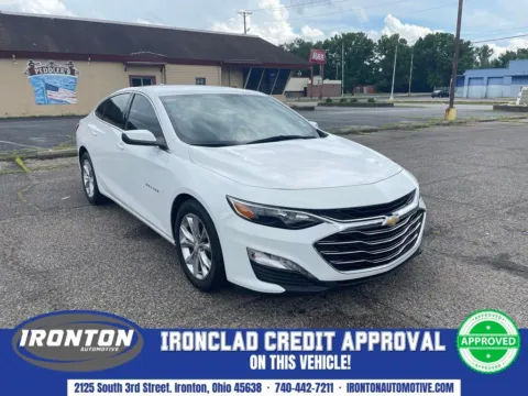 White 2020 Chevrolet Malibu LT for sale in Ironton, OH