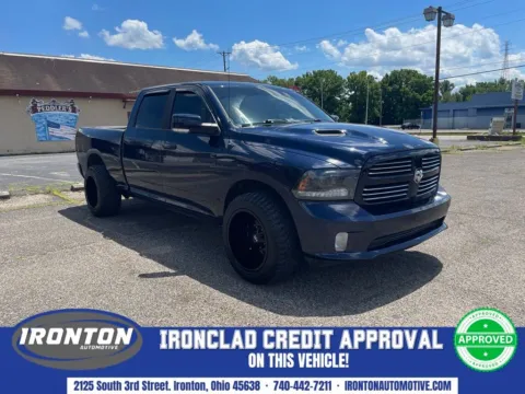 Blue 2015 Ram 1500 Sport for sale in Ironton, OH