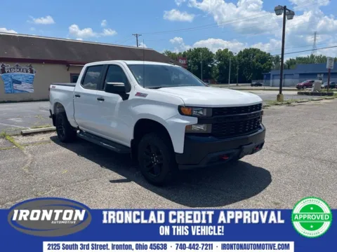 White 2020 Chevrolet Silverado 1500 Custom Trail Boss for sale in Ironton, OH