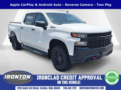 White 2020 Chevrolet Silverado 1500 Custom Trail Boss for sale in Ironton, OH