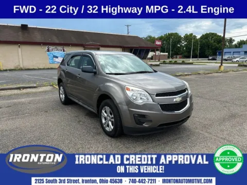 Gray 2010 Chevrolet Equinox LS for sale in Ironton, OH