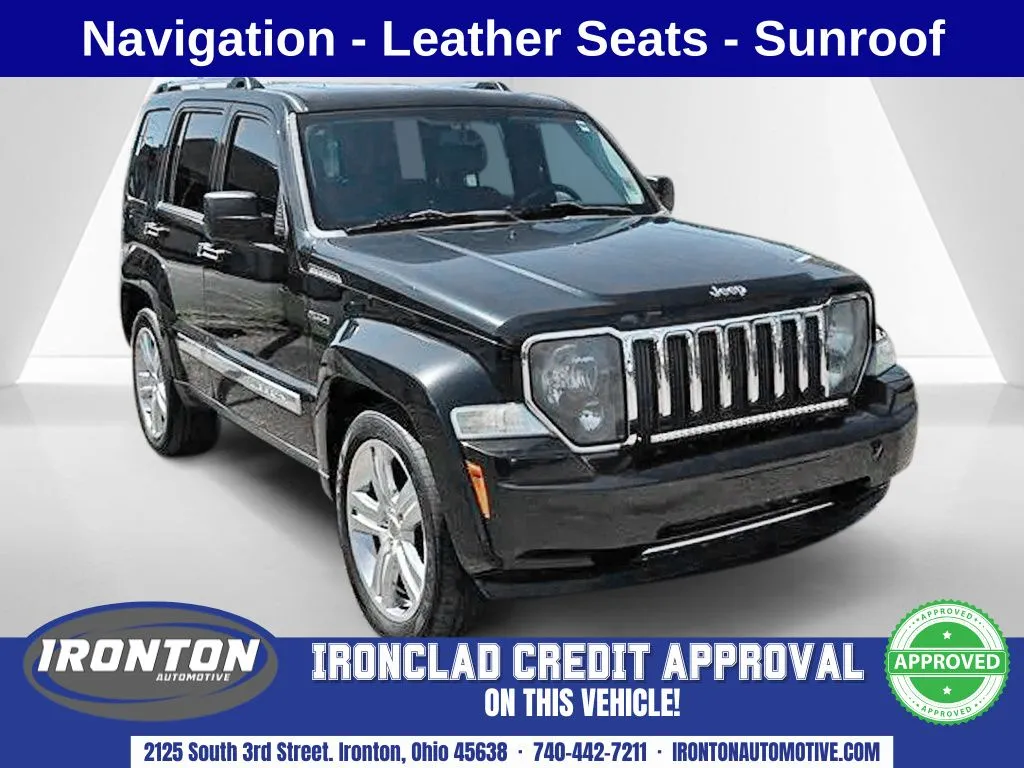 Black 2012 Jeep Liberty Limited Jet Edition for sale in Ironton, OH