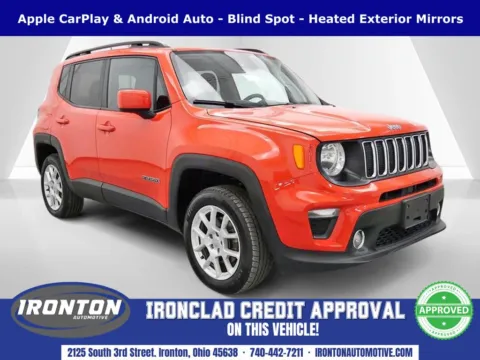 Orange 2021 Jeep Renegade Latitude for sale in Ironton, OH