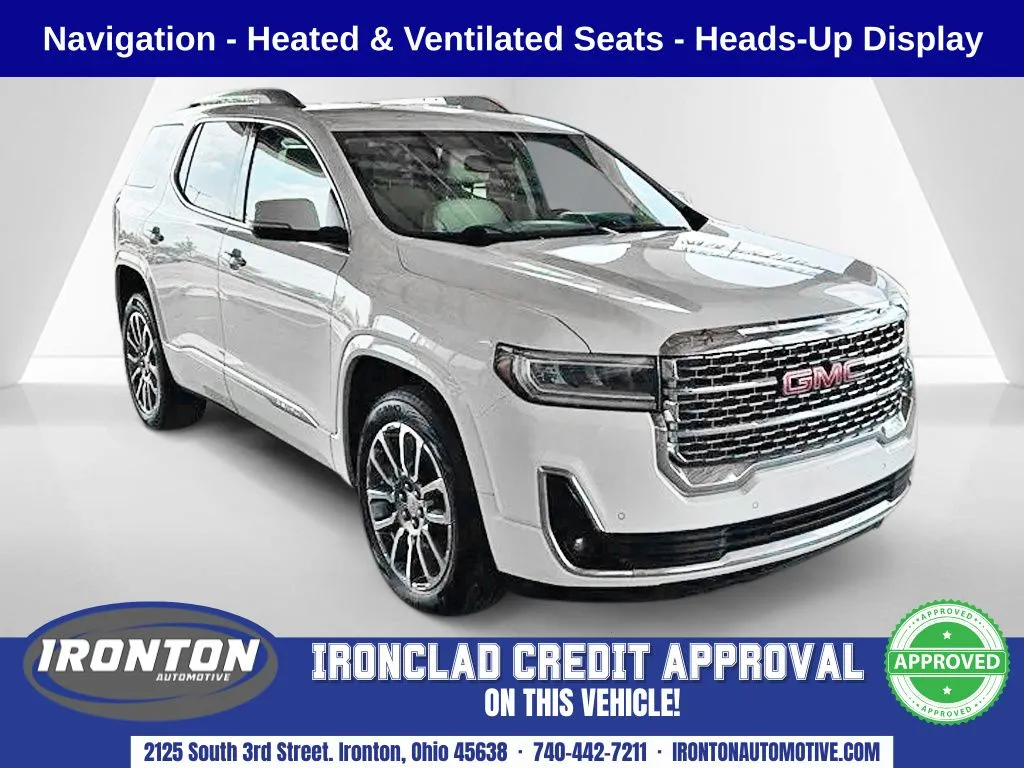 White 2023 GMC Acadia Denali for sale in Ironton, OH