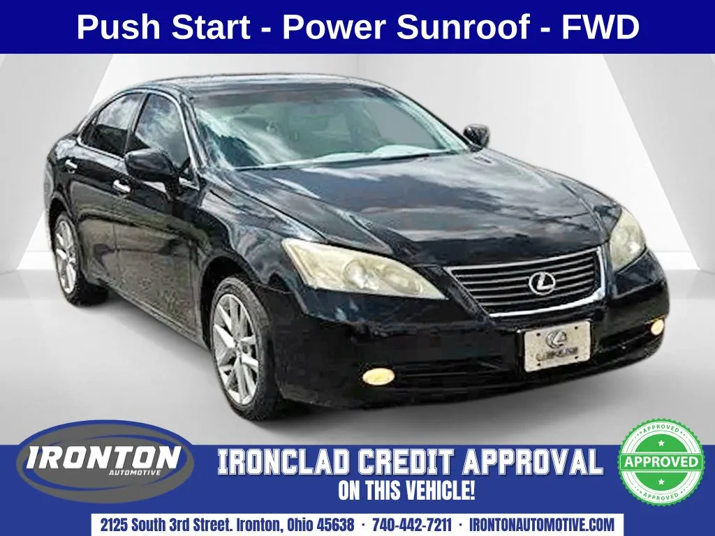 Black 2007 Lexus ES 350 for sale in Ironton, OH