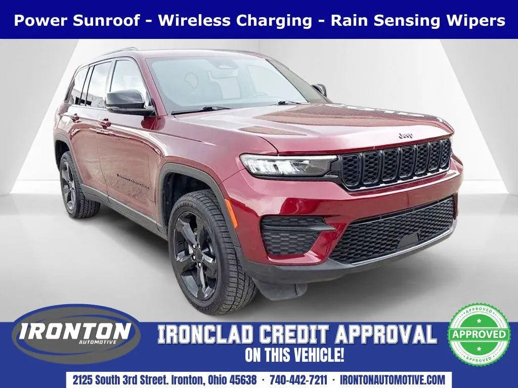 Red 2022 Jeep Grand Cherokee Altitude for sale in Ironton, OH