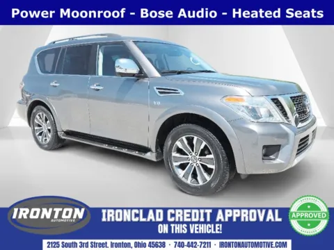 Gray 2018 Nissan Armada SL for sale in Ironton, OH