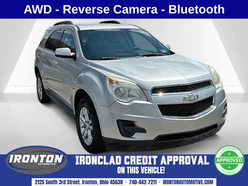 Silver 2015 Chevrolet Equinox LT for sale in Ironton, OH