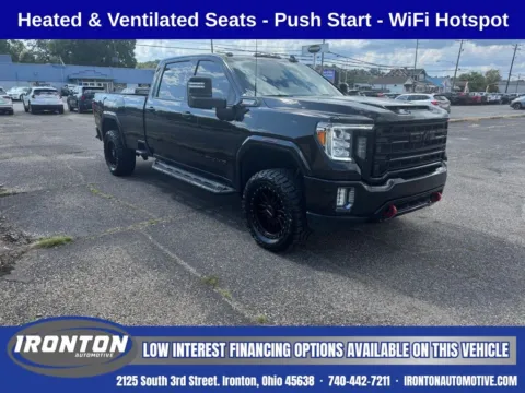 Black 2021 GMC Sierra 2500 HD AT4 for sale in Ironton, OH