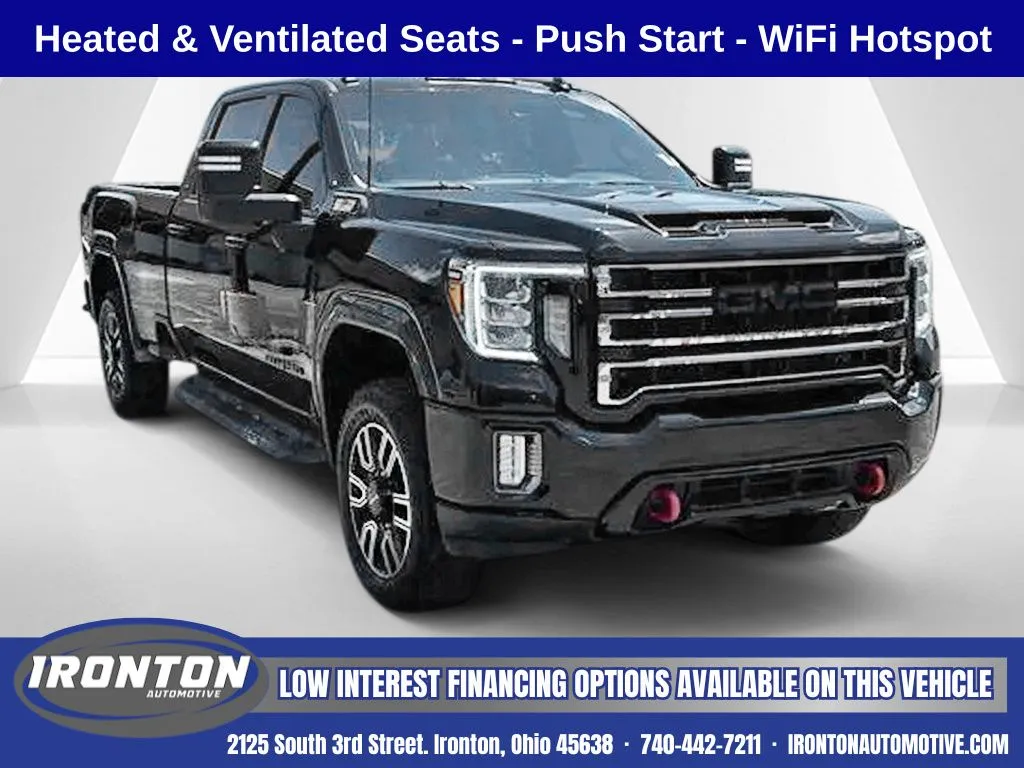 Black 2021 GMC Sierra 2500HD AT4 for sale in Ironton, OH