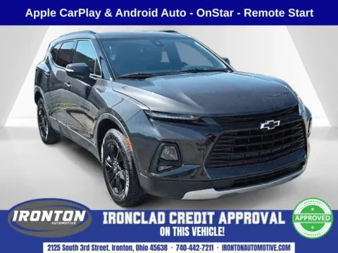 Gray 2021 Chevrolet Blazer LT for sale in Ironton, OH