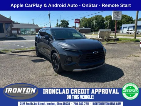 Gray 2021 Chevrolet Blazer LT for sale in Ironton, OH