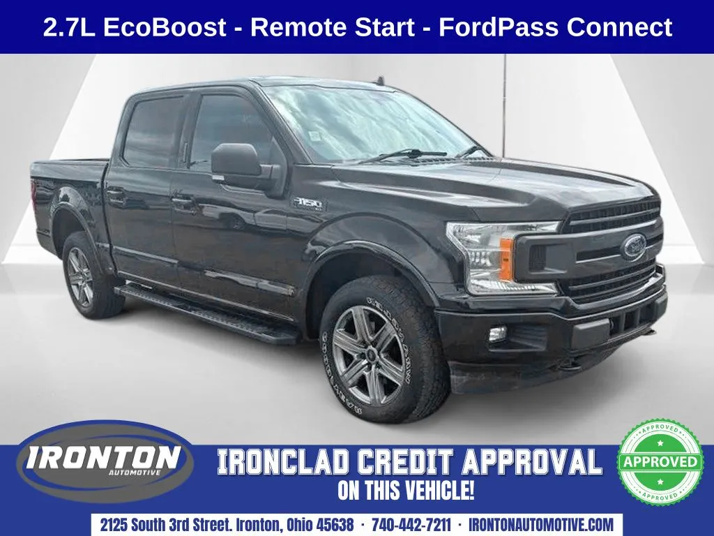 Blue 2019 Ford F-150 XLT for sale in Ironton, OH