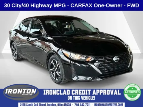 Black 2024 Nissan Sentra SV for sale in Ironton, OH