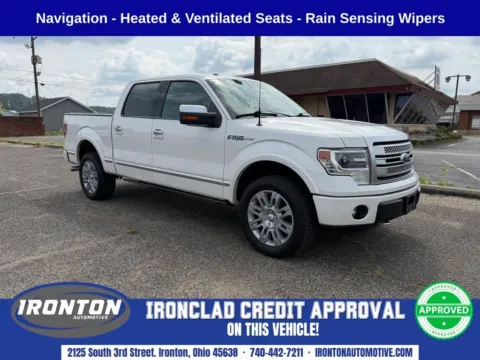 White 2013 Ford F-150 Platinum for sale in Ironton, OH