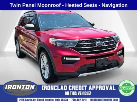 Red 2020 Ford Explorer XLT for sale in Ironton, OH