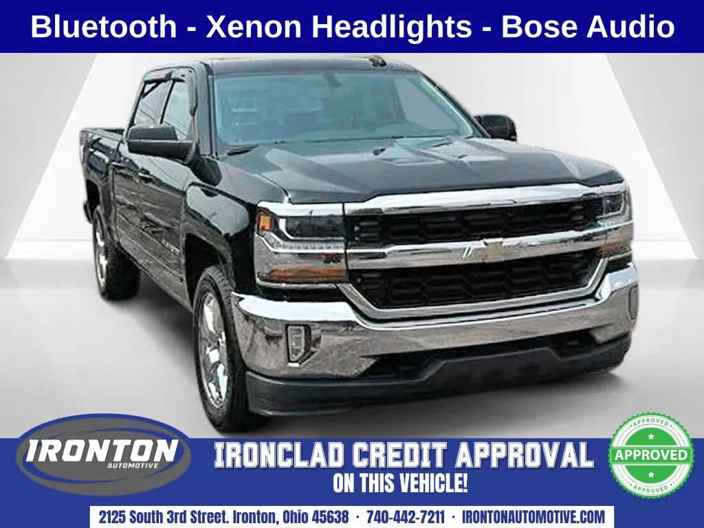 Black 2016 Chevrolet Silverado 1500 LT for sale in Ironton, OH