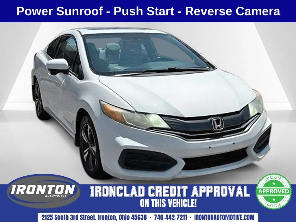2015 Honda Civic EX for sale in Ironton, OH