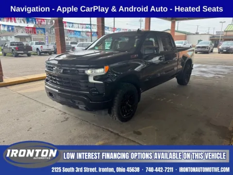 Black 2022 Chevrolet Silverado 1500 RST for sale in Ironton, OH