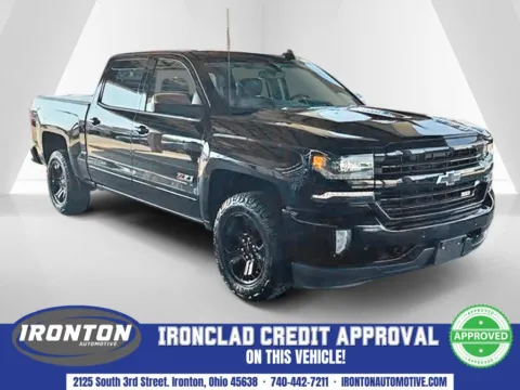 Black 2018 Chevrolet Silverado 1500 LTZ for sale in Ironton, OH