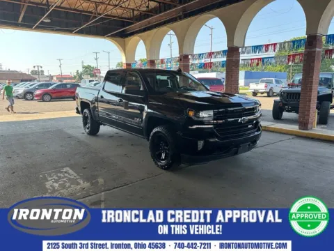 Black 2018 Chevrolet Silverado 1500 LTZ for sale in Ironton, OH