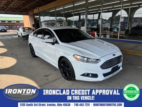 White 2016 Ford Fusion S for sale in Ironton, OH